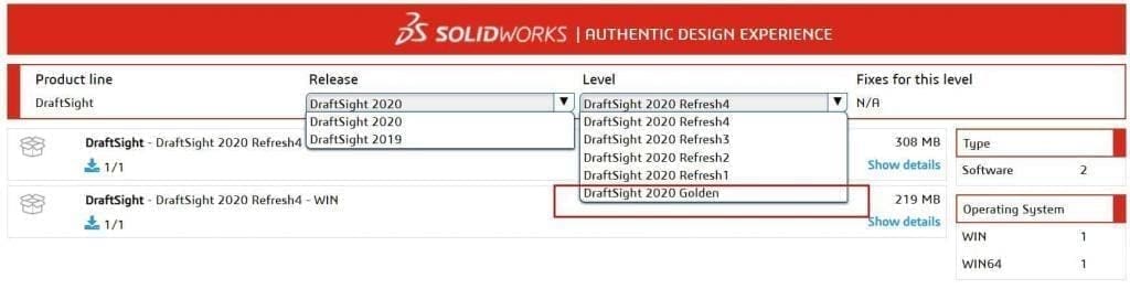 Instalação DraftSight 2020